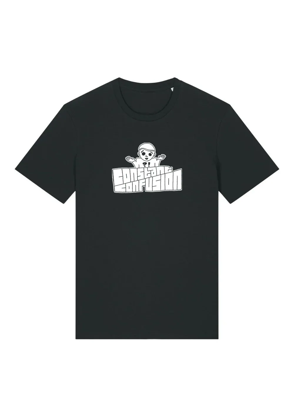 Constant Confusion T-Shirt Schwarz
